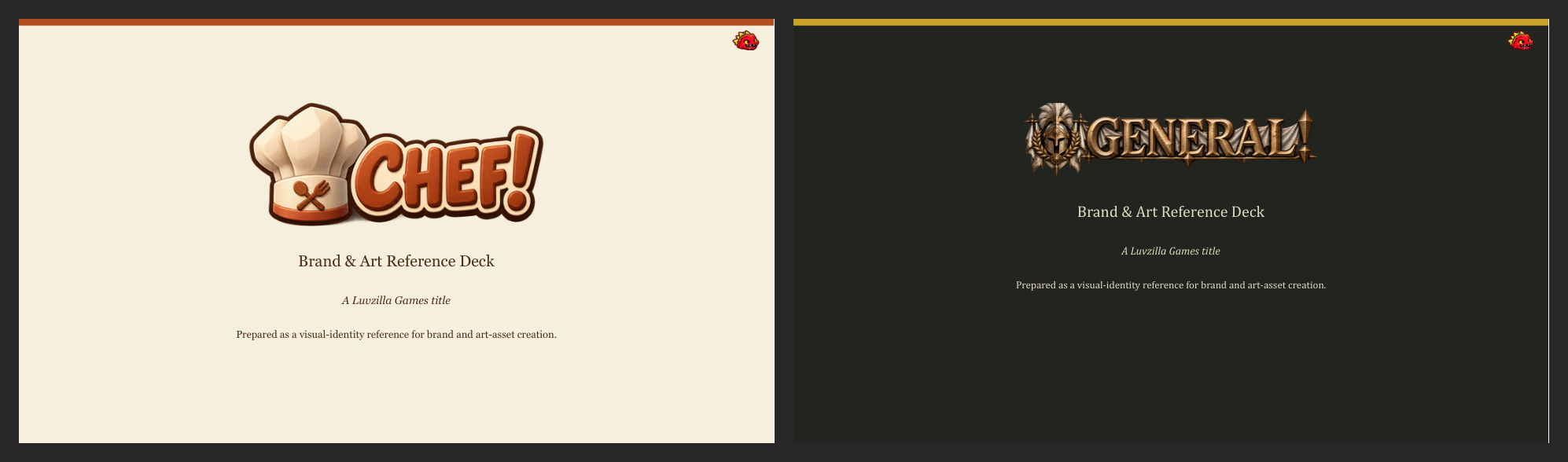 Brand decks for CHEF! and GENERAL! screenshot