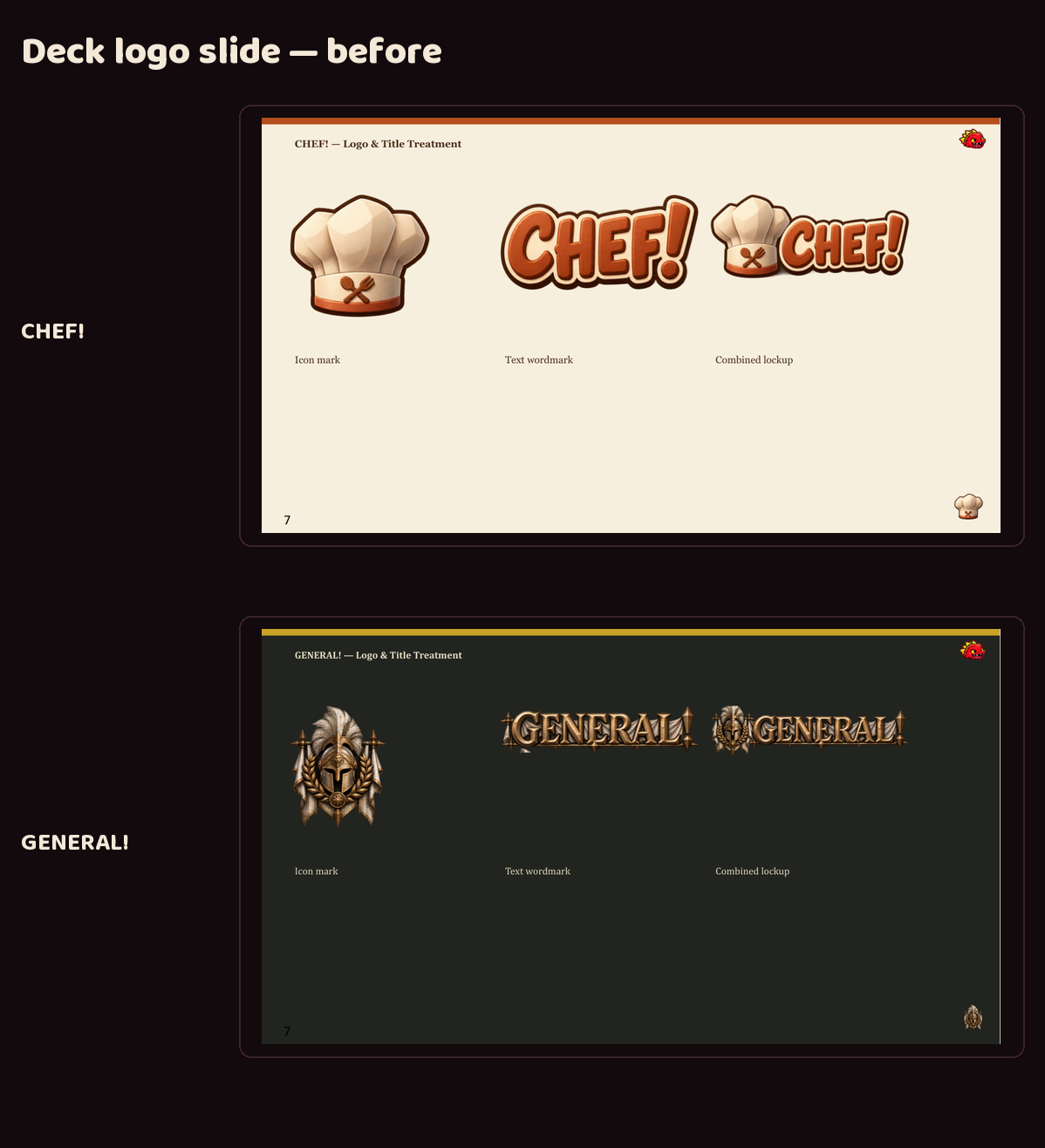 One logo set for every brand screenshot