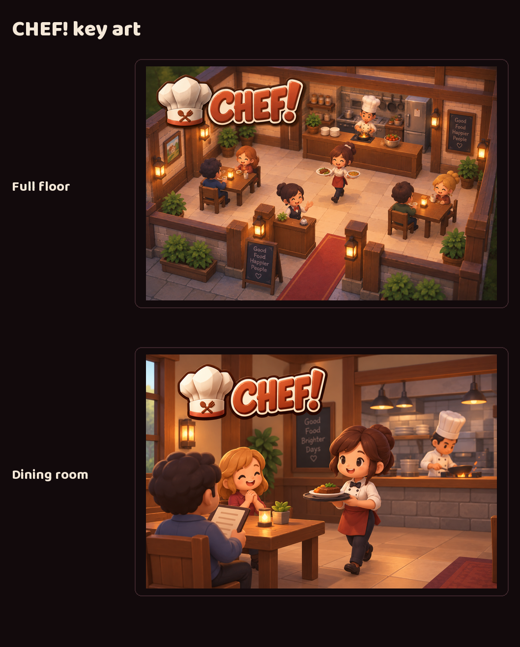 CHEF! key art screenshot