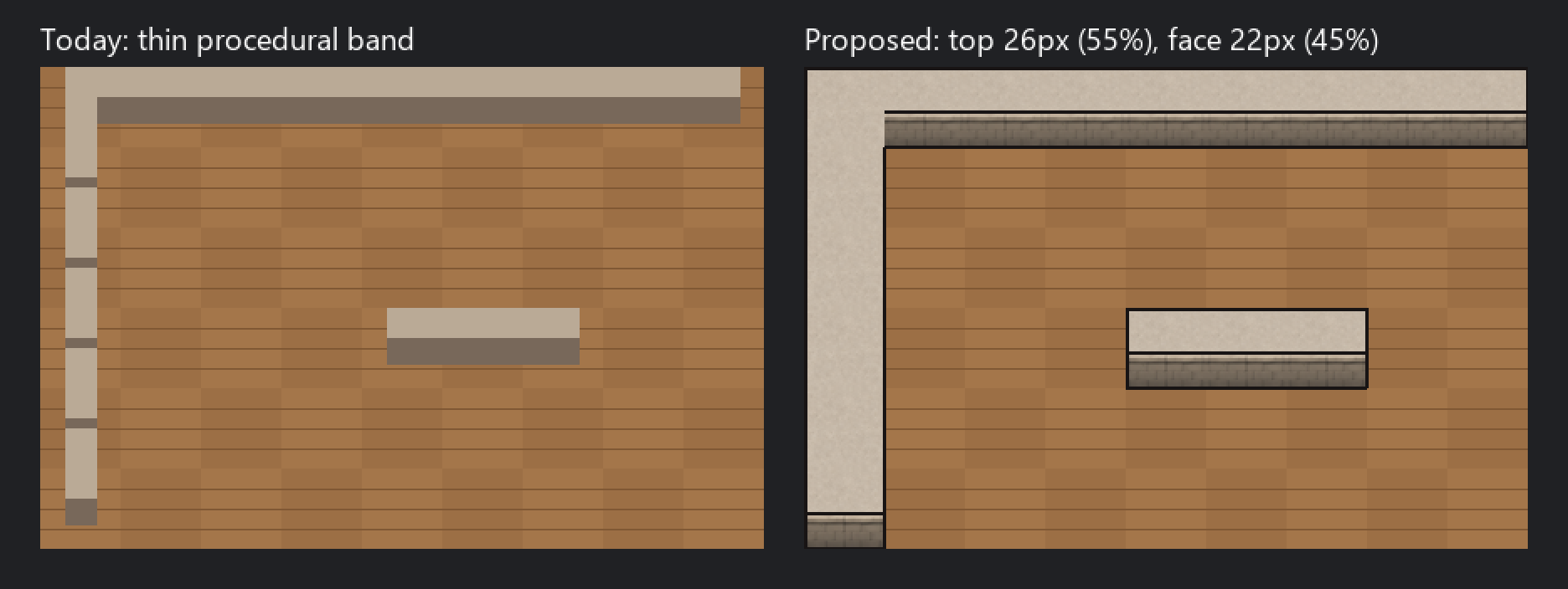 CHEF!'s walls get a real top and front screenshot