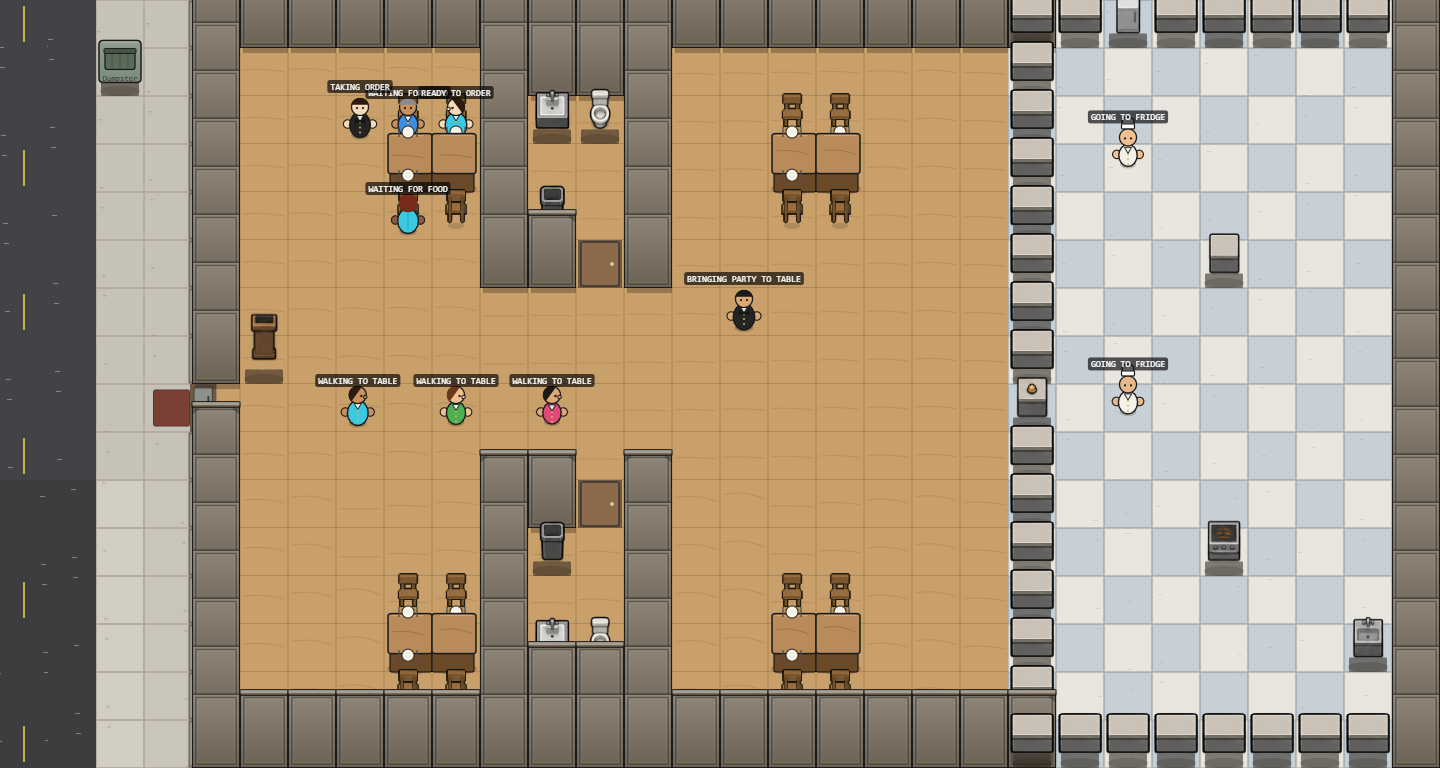 Trash Correction, Dumpster Capacity, Bathroom, QOL Counter Items screenshot