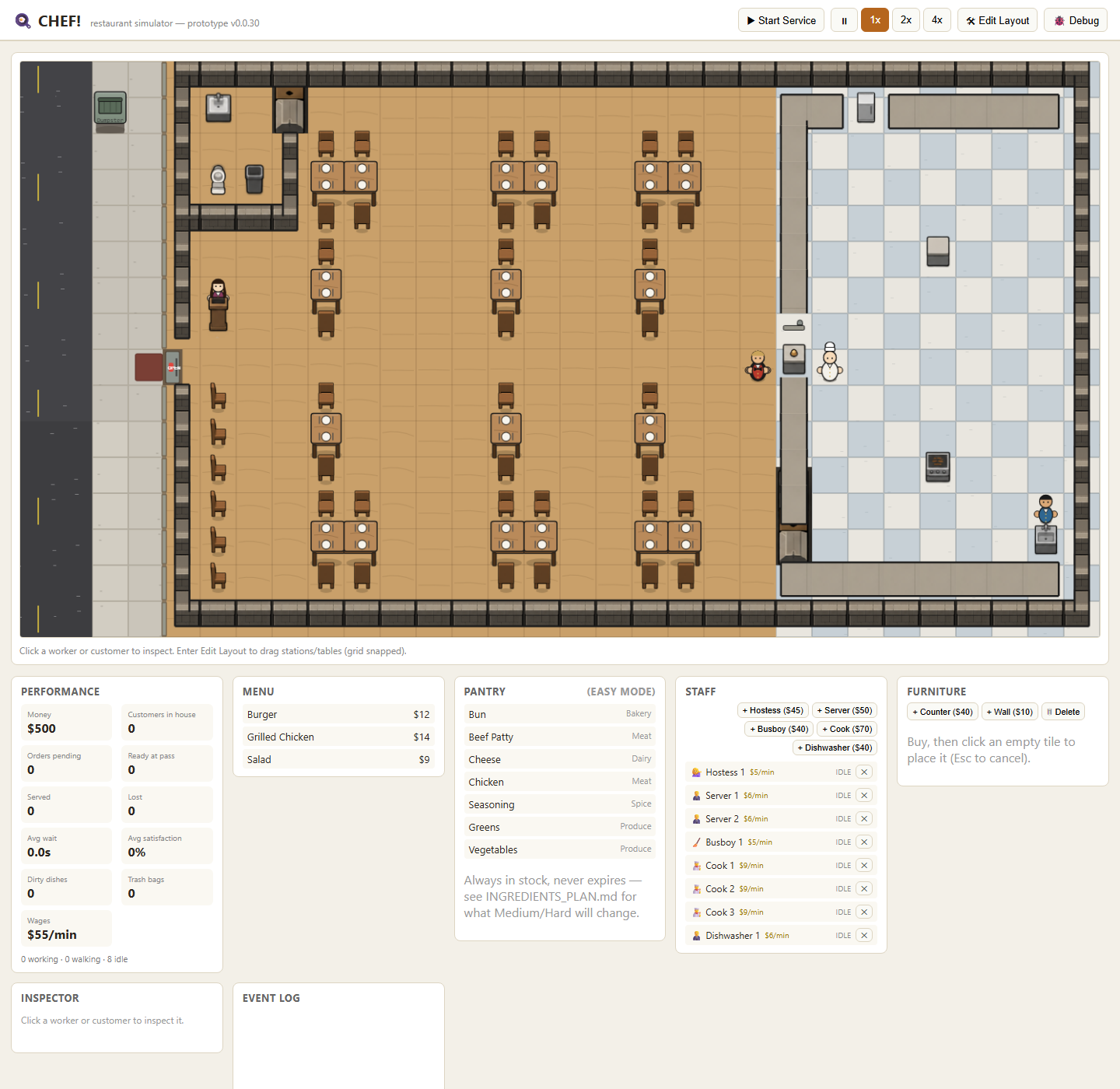 A Third Cook (Provisional Balance) screenshot