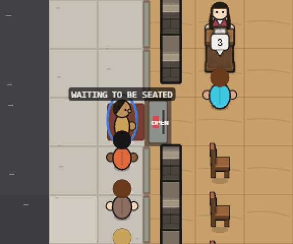 Stepping Aside at the Door screenshot