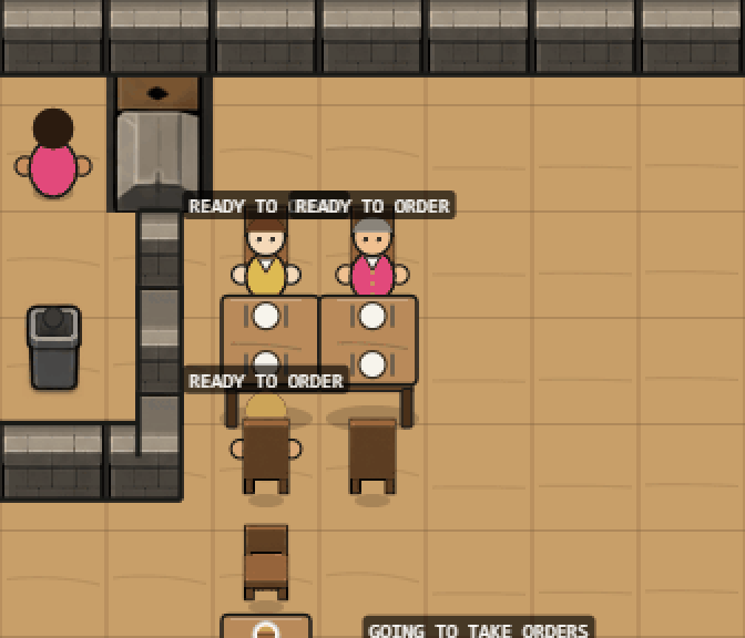 A Table Orders Together screenshot