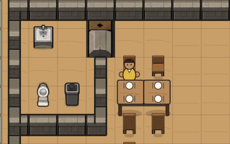 The Busboy Looks After the Bathroom screenshot