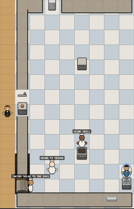 Dishes Are Carried, Not Teleported screenshot