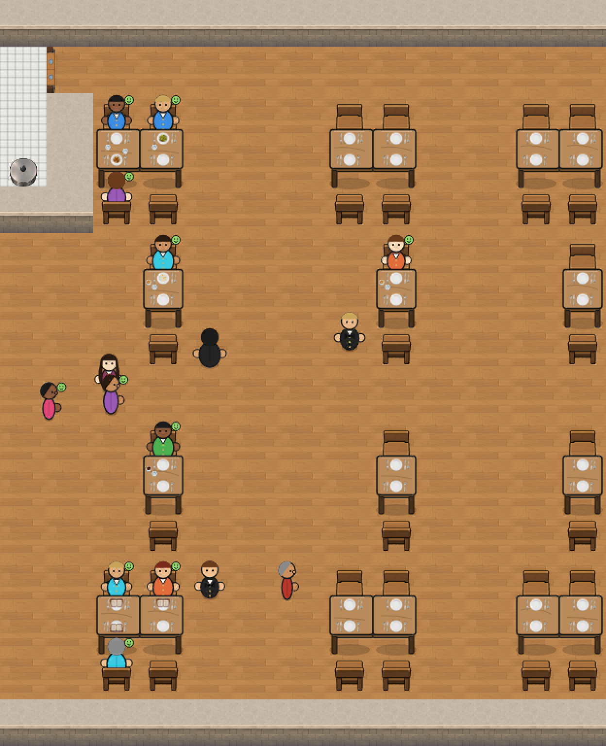 Tables, a Sign, and Less Clutter screenshot