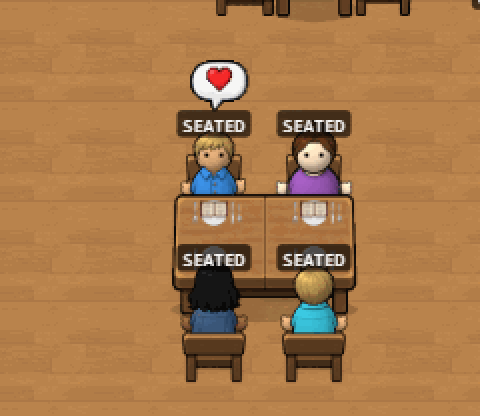 Drink Orders Out Loud, Table Chat screenshot
