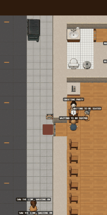 Walking On Past a Line screenshot