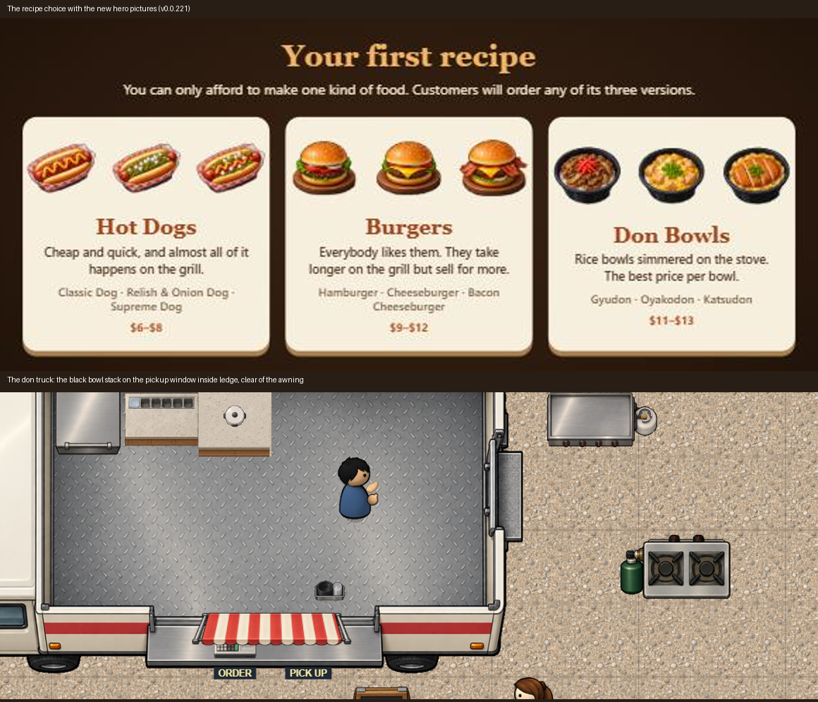 Hero Pictures and Black Bowls screenshot
