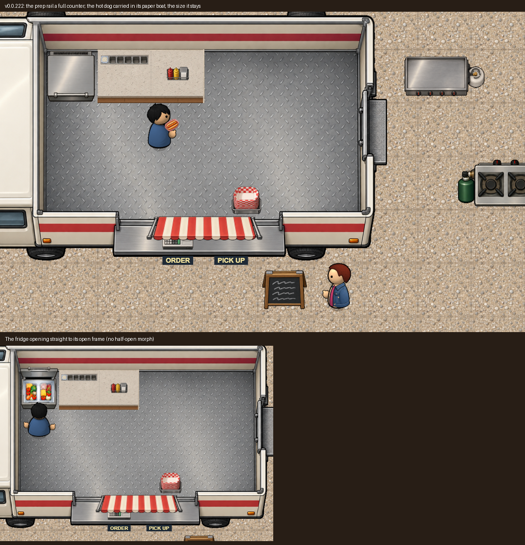 Full-Size Prep Rail, and a Hot Dog That Stays Its Size screenshot