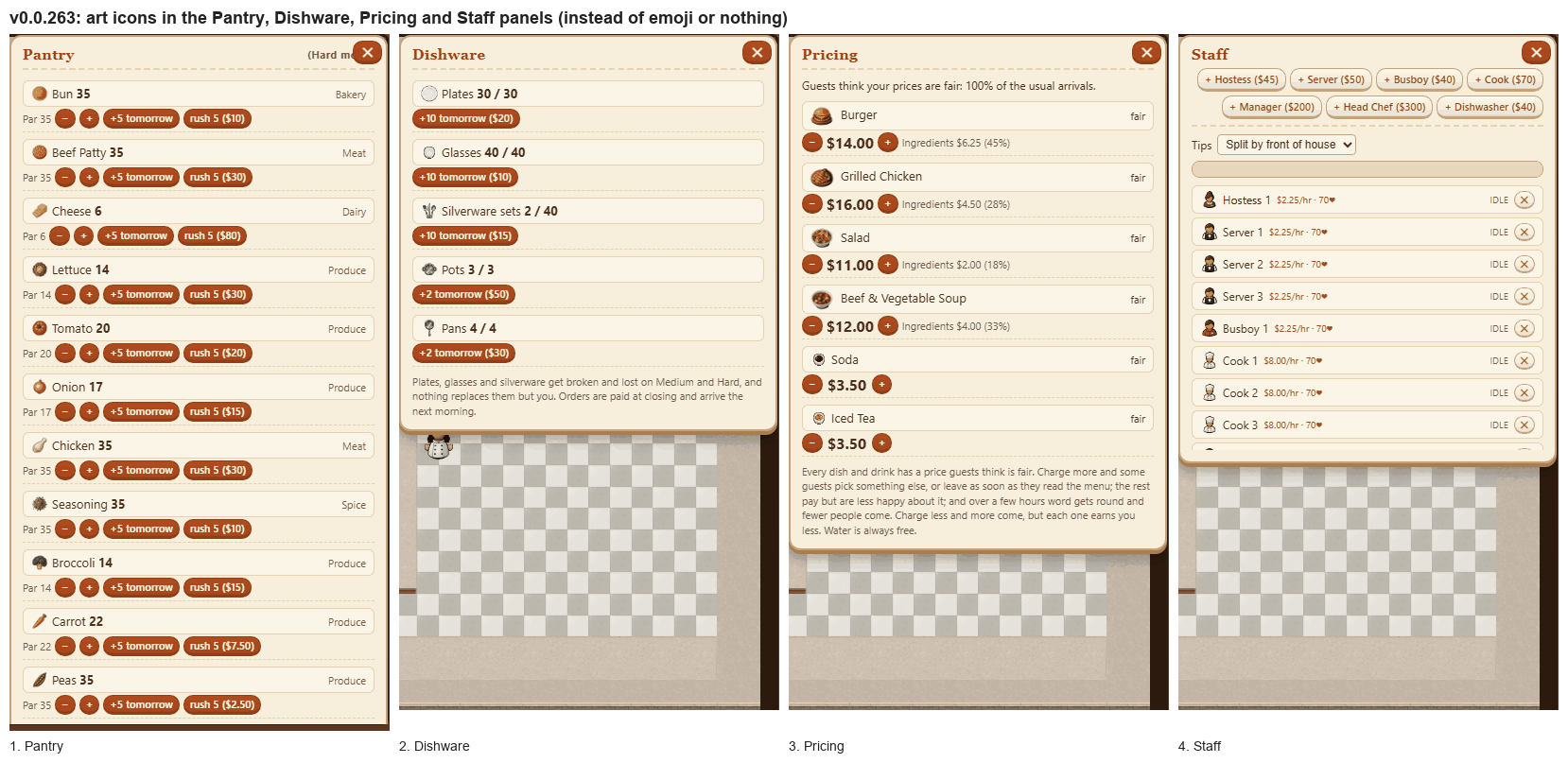 Pictures in the Panels screenshot
