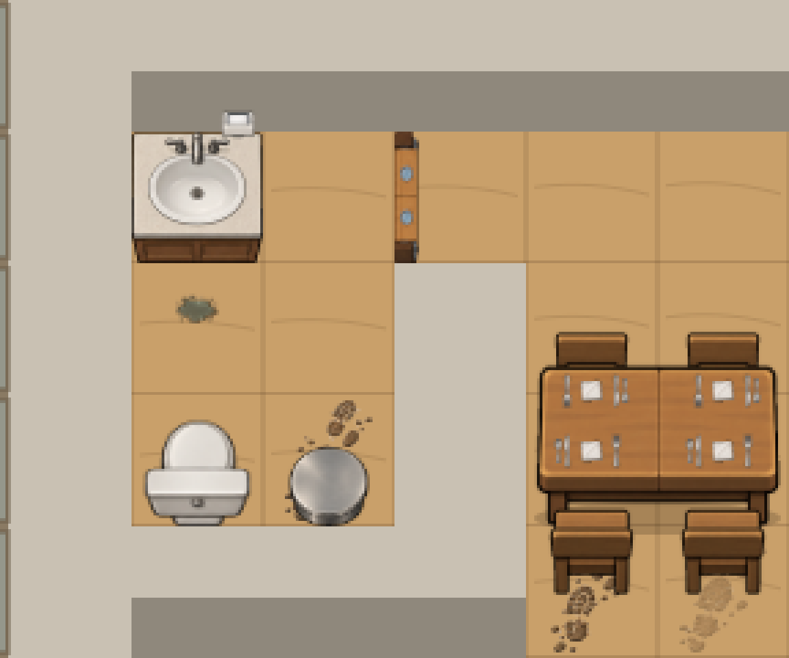 A Bathroom Mess You Can See screenshot