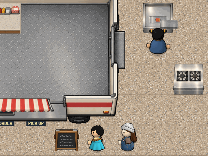 Trays Walked Back screenshot