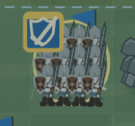 Galean Swordsmen Sprite Art: Idle and North Walk screenshot