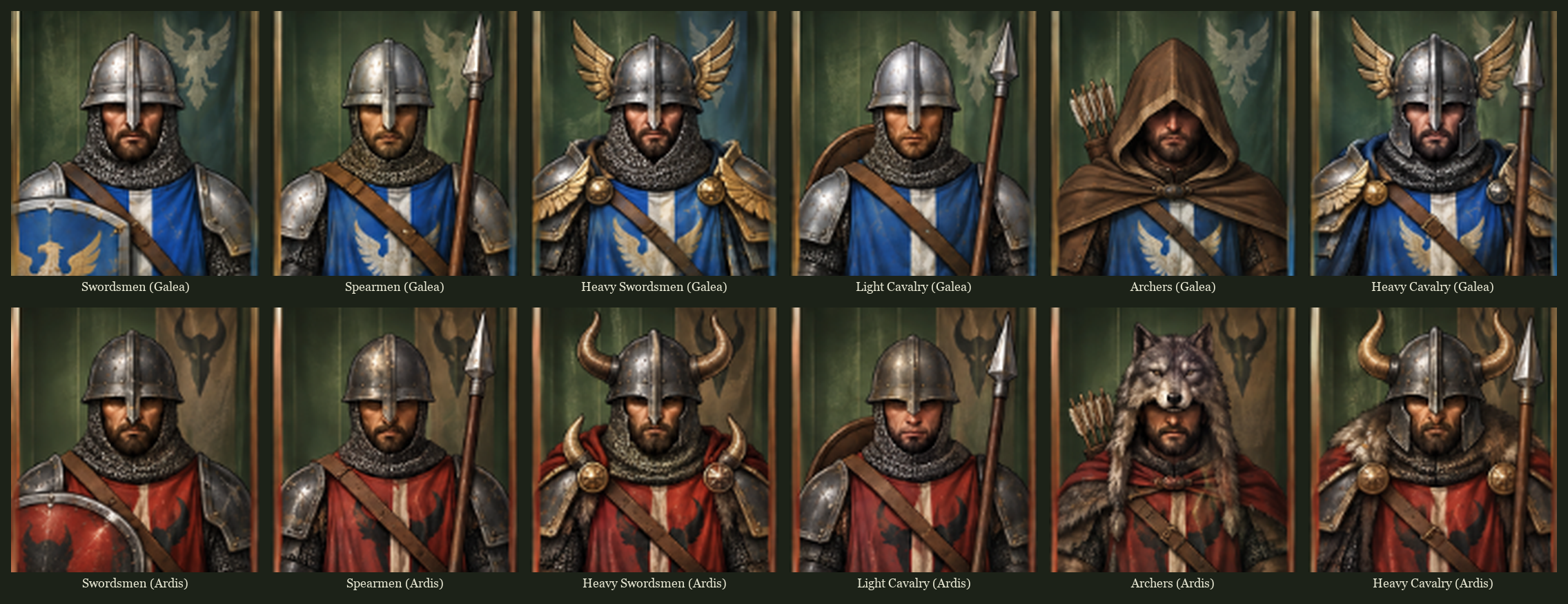 Painted Unit Portraits and the Ardis Rename screenshot