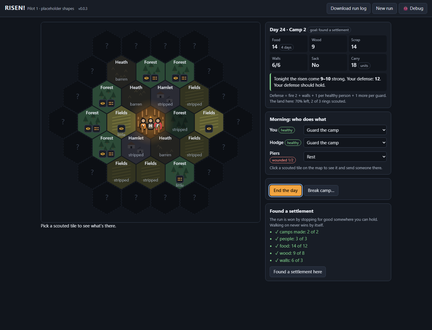 The goal is a settlement, and strangers can join screenshot
