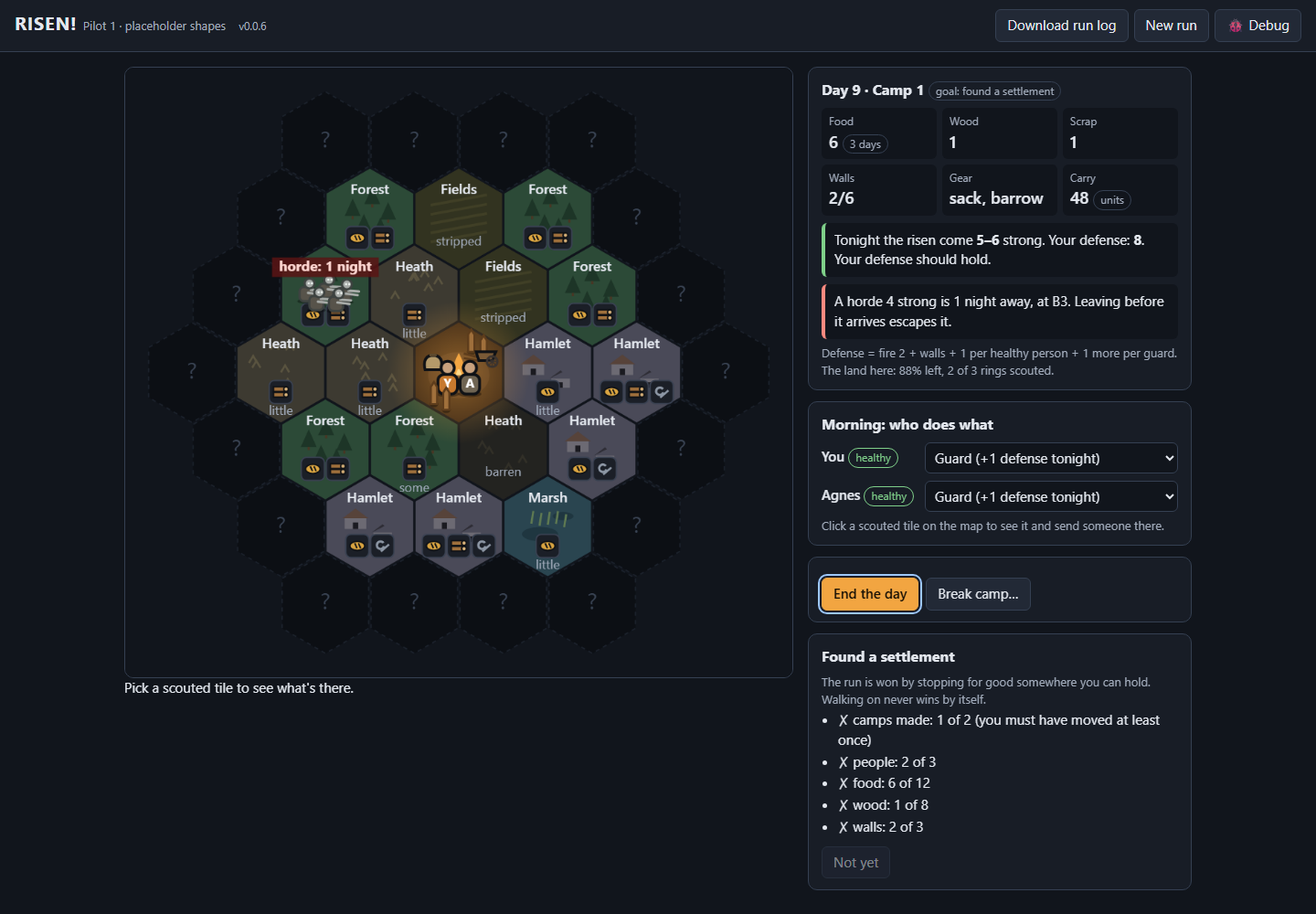Hordes you can see coming screenshot