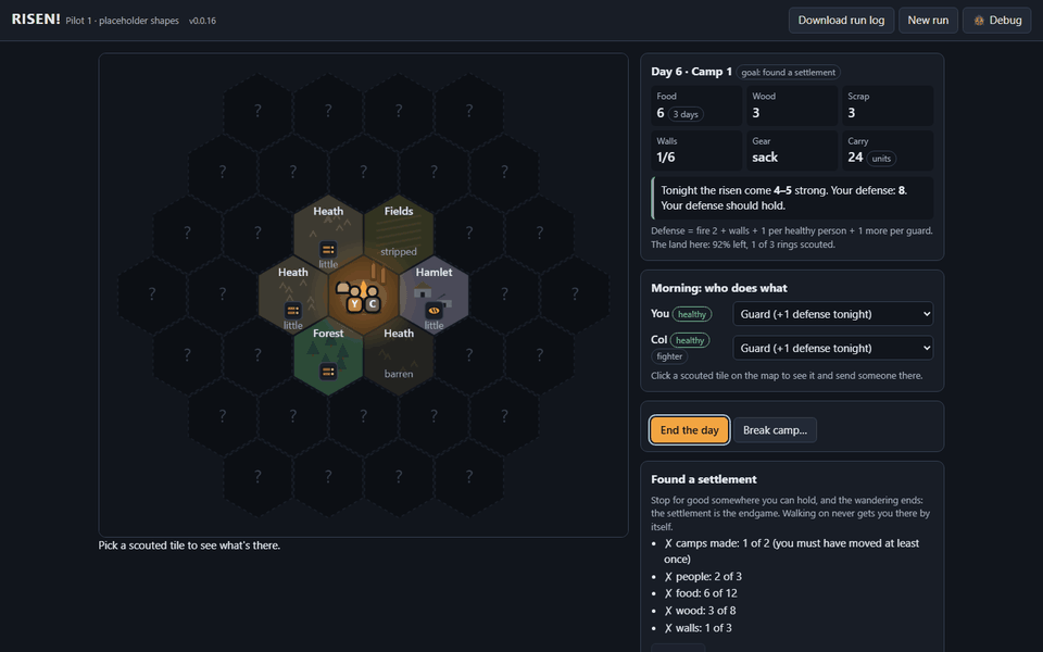 Hordes you can see coming screenshot