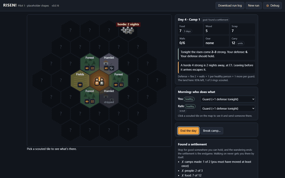 The wheelbarrow: more to carry, slower roads screenshot