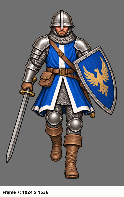 Galean walk: frame 7 redone at full size screenshot