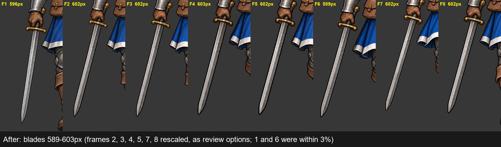 The sword stops growing (v0.23.0) screenshot