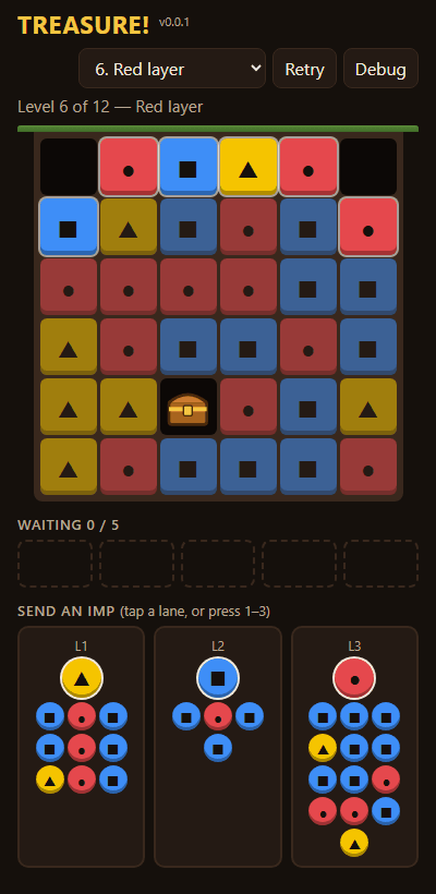 Imps mine every tile screenshot