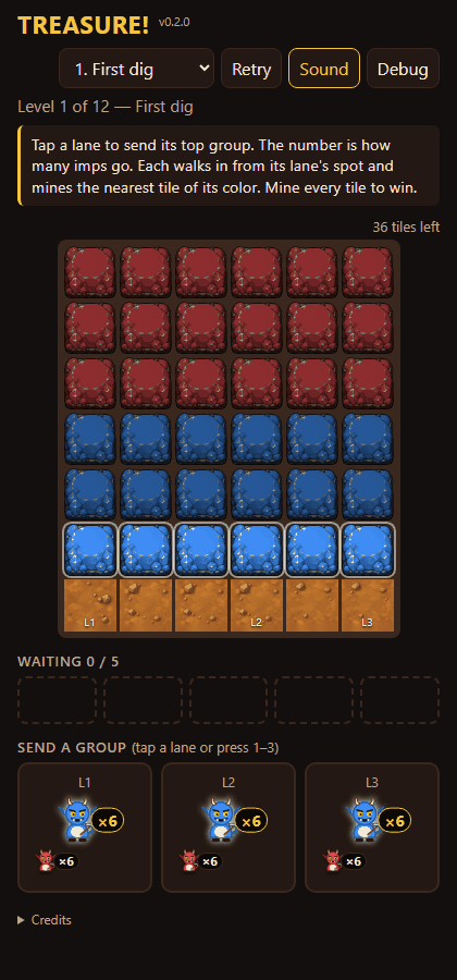 Waiting imps always hold a slot, and slots empty together screenshot
