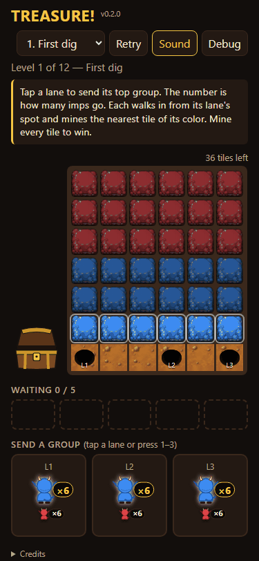 Five stuck slots lose, and lanes in single file screenshot