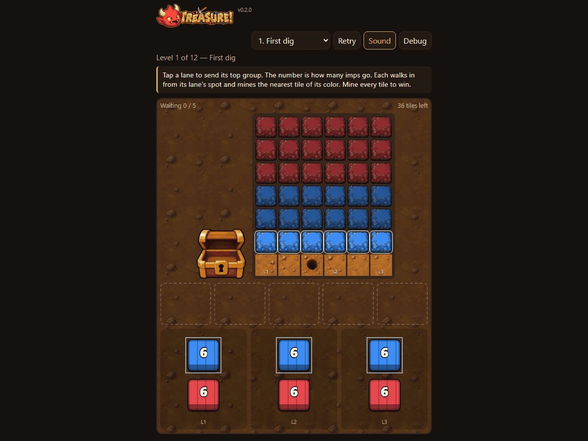 One exit hole, and overhead crates screenshot