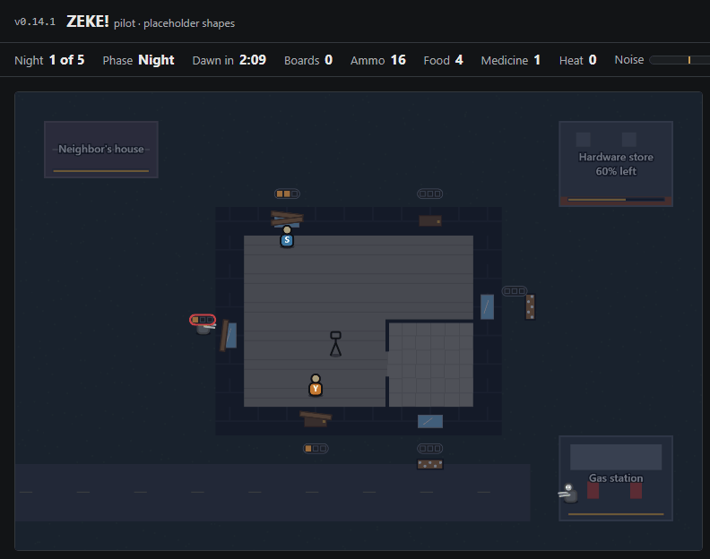 Pilot v0.6.0: traps screenshot