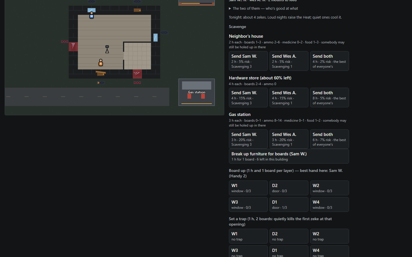 v0.19.0: one survivor, and the people you find screenshot